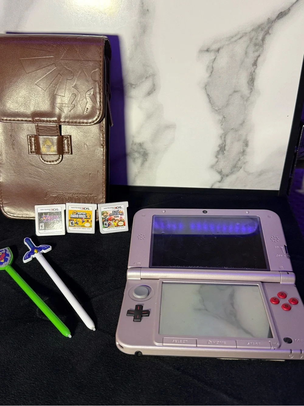 Nintendo Silver & Black NES-Style New 3DS XL Handheld Console